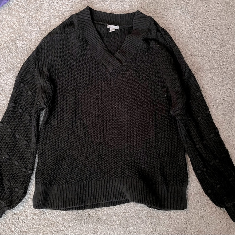 Black sweater size XL